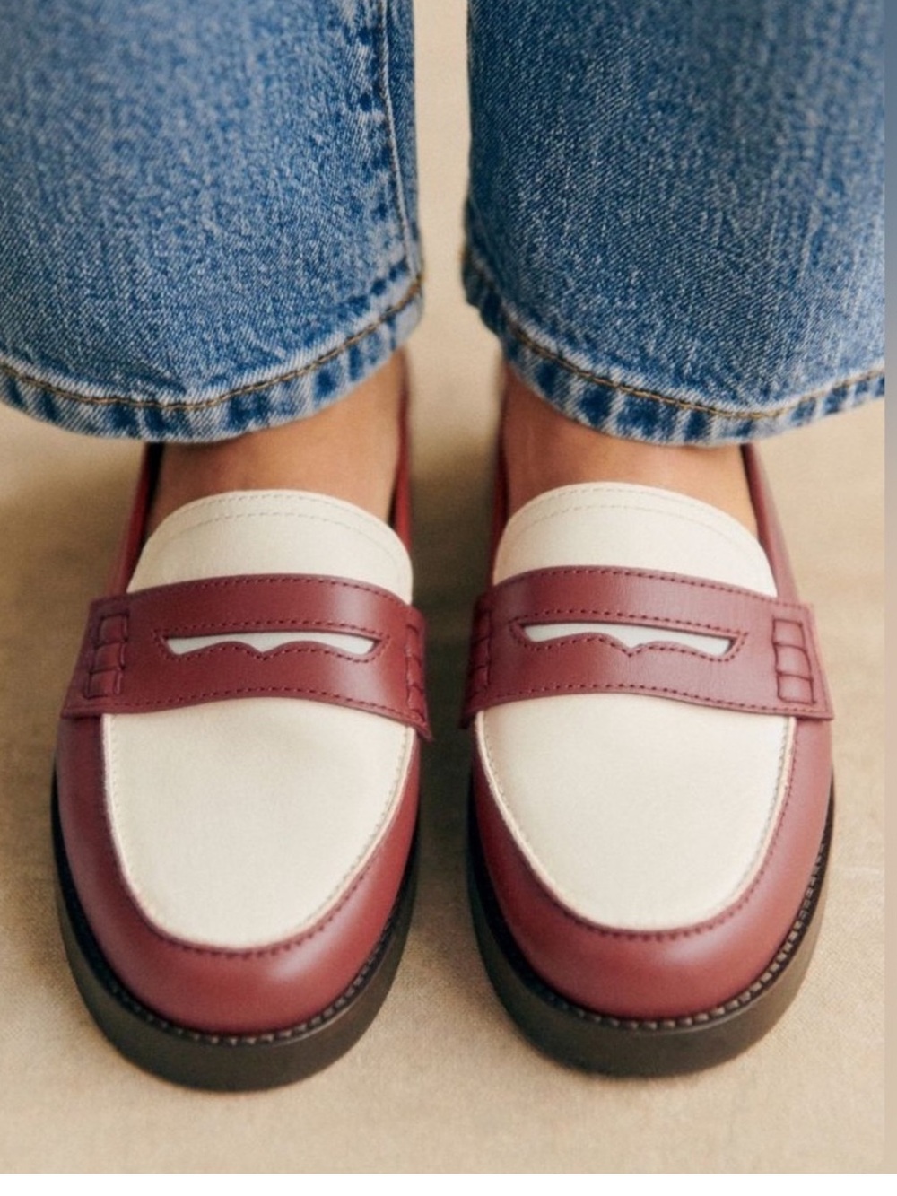 Sézane Andrea Loafers in
Terracotta FR 39 / US 8